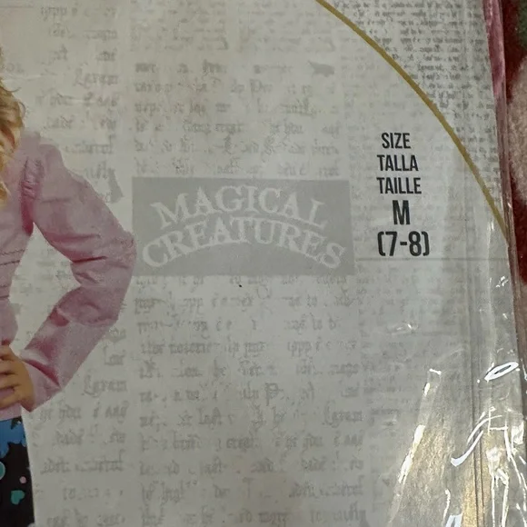 Luna Lovegood Outfit Harry Potter kid’s costume Size 7/8‎ Wizarding World New - Picture 2 of 7
